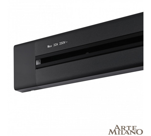 Накладной шинопровод Arte Milano Am-track-sockets 382301TO/100 Black