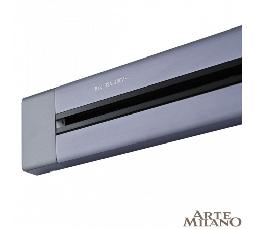 Накладной шинопровод Arte Milano Am-track-sockets 382301TO/100 Grey