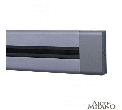 Накладной шинопровод Arte Milano Am-track-sockets 382301TO/100 Grey