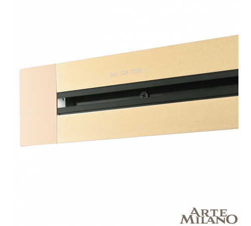 Встраиваемый шинопровод Arte Milano Am-track-sockets 382305TB/50 Gold