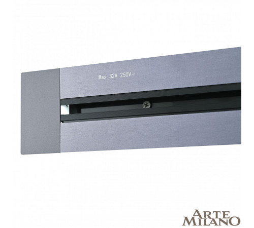 Встраиваемый шинопровод Arte Milano Am-track-sockets 382305TB/50 Grey