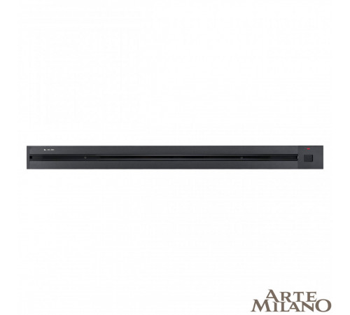 Встраиваемый шинопровод с выключателем Arte Milano Am-track-sockets 385201TBB/100 Black