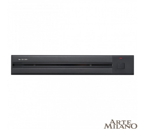 Накладной шинопровод с выключателем Arte Milano Am-track-sockets 385205TOB/50 Black