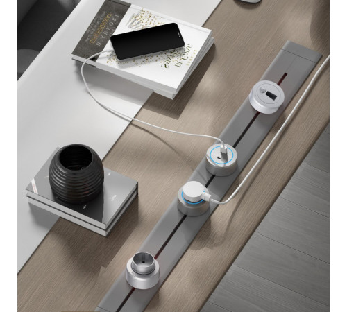 Трековая розетка Arte Milano Am-track-sockets-39 397951TS/ES Black
