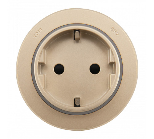 Трековая розетка Arte Milano Am-track-sockets-39 397951TS/ES Gold