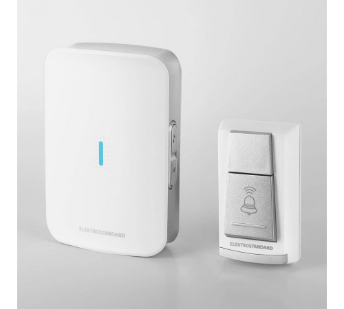 Звонок беспроводной Elektrostandard DBQ19M WL 36M IP44 белый 4690389140167