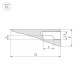 Алюминиевый профиль Arlight SL-MINI-SHELF-H8-2000 ANOD OLIVE GREY 038205