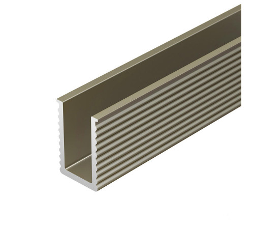 Алюминиевый профиль Arlight SL-MINI-6-H9-2000 ANOD OLIVE GREY 038203
