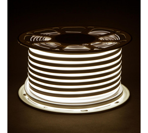 Светодиодный гибкий неон Elektrostandard 220V 9,6W 120Led 2835 IP67 односторонний дневной белый, 50 м 4690389167454 a052994