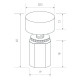Диммер Arlight SR-NAVE-R24-BK (12-24V, 48-96W, M-FC) 046144