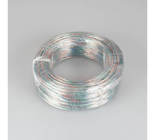 Провод питания Arlight ARL-20AWG-CLEAR-3Wire-CU-Double (3x0.75mm) 040591