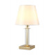 Настольная лампа Crystal Lux Nicolas NICOLAS LG1 GOLD/WHITE