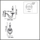 Бра Lumion Classi Incanto 8033/1W