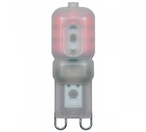 Лампа светодиодная Feron G9 5W 2700K Прямосторонняя Матовая LB-432 25769