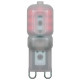 Лампа светодиодная Feron G9 5W 2700K Прямосторонняя Матовая LB-432 25769