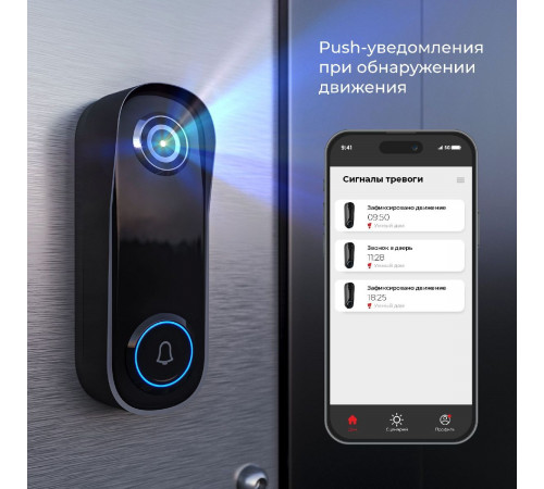 Видеозвонок Умный дом Elektrostandard WF 76106/00 4690389212413 a069488