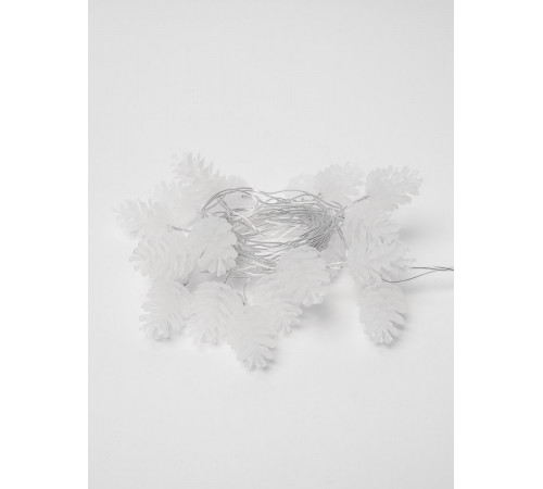 Светодиодная гирлянда (09582) Uniel шишки 220V белый ULD-S0280-020/DTA Warm White IP20 PINE CONES