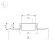 Профиль Arlight FANTOM-W20-H10-2000 ANOD 047360