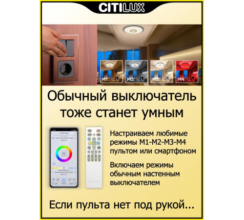 Накладной светильник Citilux CL703A80G