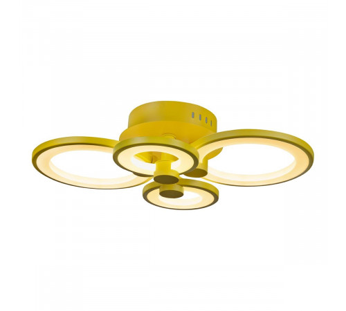Потолочная светодиодная люстра iLedex Ring A001/4 Yellow