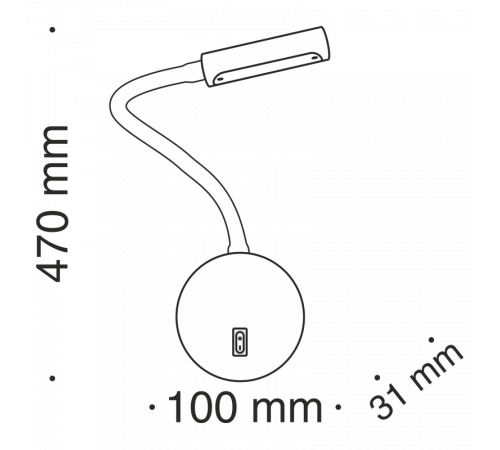 Бра Maytoni Stem C035WL-L3W3K