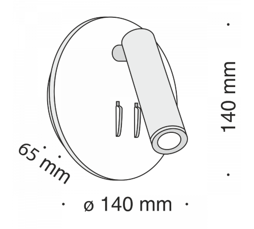 Светодиодный спот Maytoni Ios 176 C176-WL-01-6W-B
