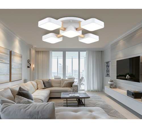 Потолочная люстра Ambrella Light Linetech Comfort FL4881