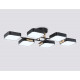 Потолочная люстра Ambrella Light Linetech Comfort FL4887