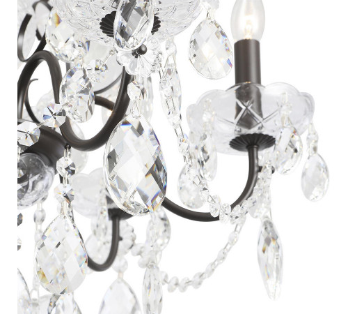 Подвесная люстра Crystal Lux ODELIS SP6 BROWN