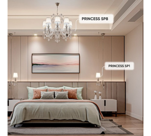 Подвесная люстра Crystal Lux Princess SP8