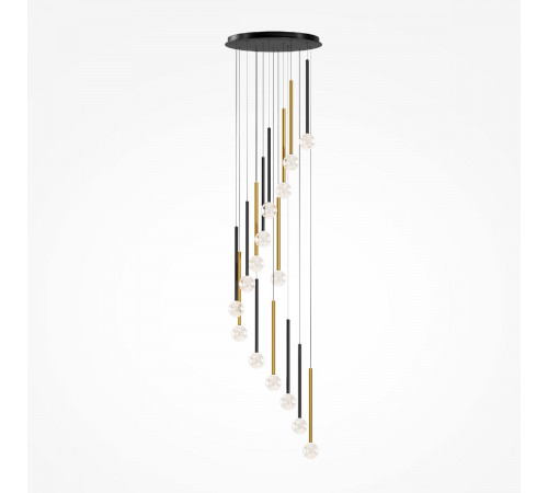 Каскадная люстра Maytoni Bubble dream MOD383PL-L40BBS3K