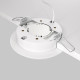 Встраиваемый светильник Maytoni Technical Hoop DL086-GX53-RD-W