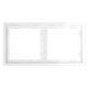 Рамка на 2 поста Voltum S70 VLS100201