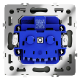Розетка с защитными шторками и крышкой Voltum S70 VLS040308
