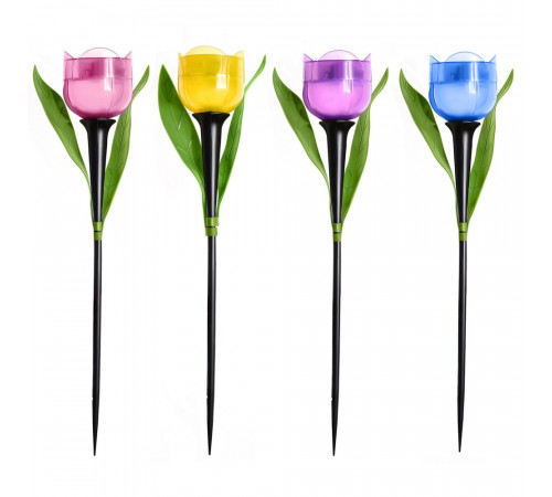 Светильник на солнечных батареях (UL-00004275) Uniel Promo USL-C-651/PT305 Tulip Set 24