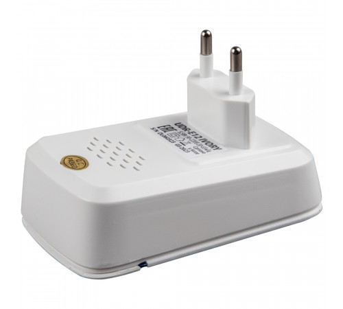 Ультразвуковой отпугиватель насекомых и грызунов (UL-00004563) Uniel UDR-E12 Ivory