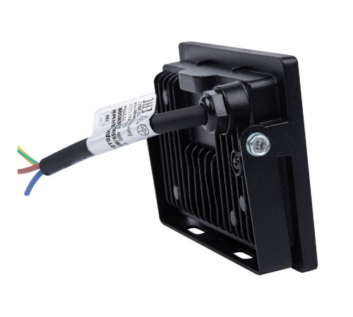 Прожектор Volpe ULF-Q518 30W/6500K SENSOR IP65 220-240V BLACK UL-00011679