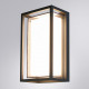 Уличный настенный светильник Arte Lamp Menkar A1332AL-1BK