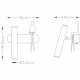 Спот Arte Lamp Albert A2173AP-1PB