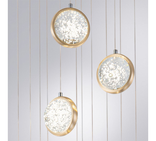 Каскадная люстра Arte Lamp Faberge A2451SP-75PB