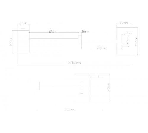 Спот Arte Lamp Posterior A2490AP-1BK