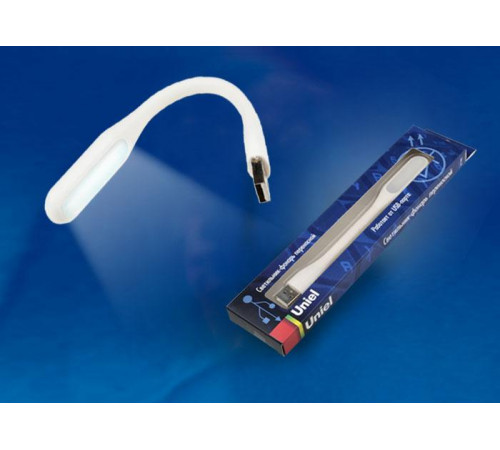 Переносной светодиодный фонарь (UL-00000252) Uniel Usb-зарядка 170х15 260 лм TLD-541 Orange