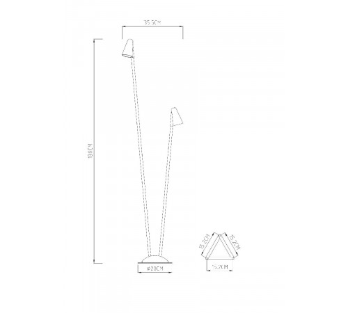 Ландшафтный светильник Arte Lamp Muphrid A4109PA-2BK