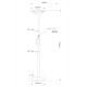 Торшер Arte Lamp Duetto A4329PN-2PB