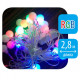 Светодиодная гирлянда (09580) Uniel Радуга 220V разноцветный ULD-S0280-025/DTA RGB IP20 RAINBOW