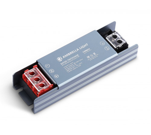 Блок питания Ambrella Light LED Driver 12V 60Вт AC185-260 5A IP20 GS8802