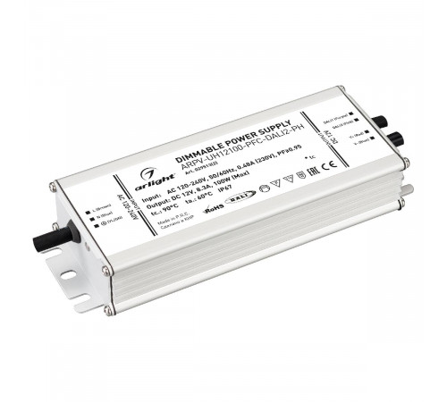 Блок питания для светодиодной ленты Arlight ARPV-UH12100-PFC-DALI2-PH 029513(2)