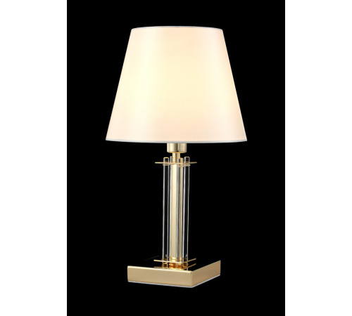 Настольная лампа Crystal Lux Nicolas NICOLAS LG1 GOLD/WHITE