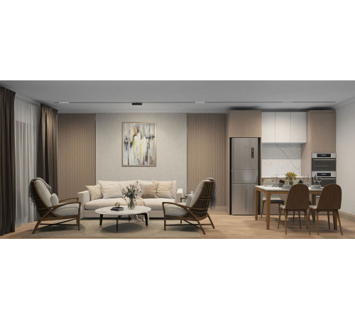 Трековый светодиодный светильник Denkirs DK8001-BK
