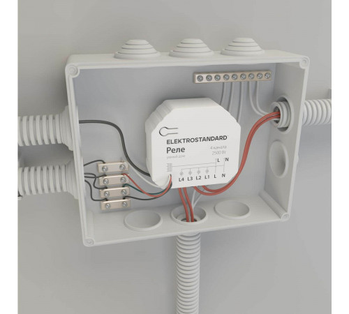 Умное четырехканальное реле Elektrostandard 4690389184406 a059230